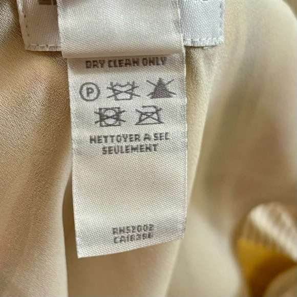 Liz Claiborne| Striking Mod SleevelessLong Maxi Chevron Striped Silky Dress Sz 8 - Picture 9 of 10